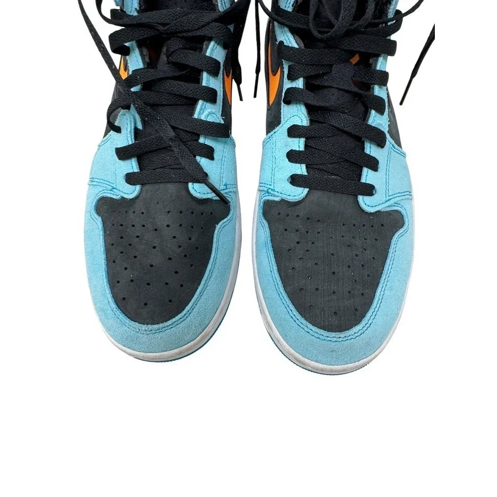 Nike Air Jordan 1 Zoom CMFT 2 DV1307-408 (Bleached Aqua/Bright Citrus) Size 11